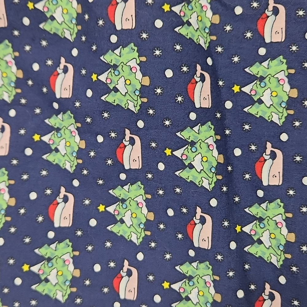 Vineyard Vines Men’s Whale Santa Christmas Flannel Pajama Pants - Small - Picture 7 of 7